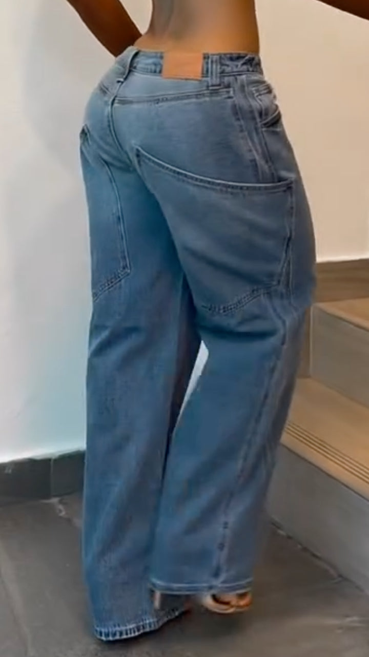 Women's Oversized Baggy Denim Jeans