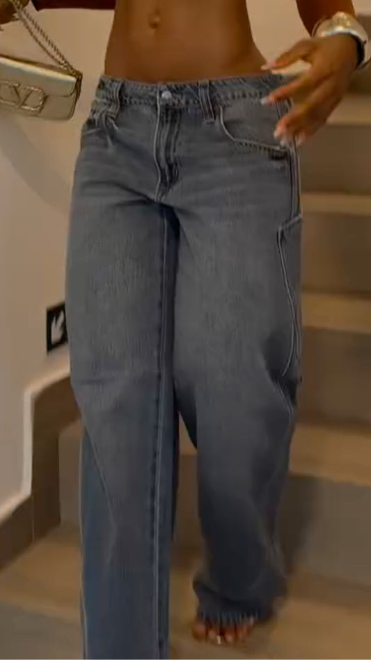 Women's Oversized Baggy Denim Jeans