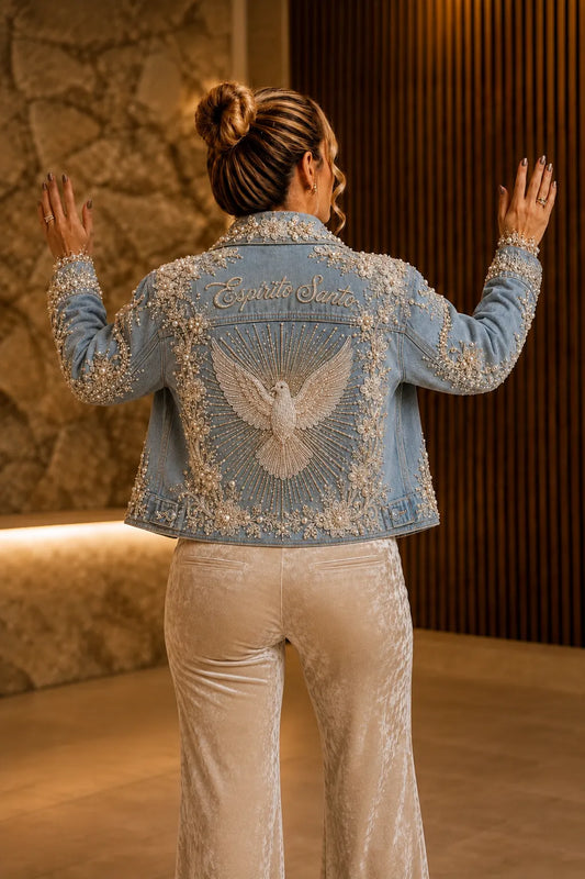Pearl Dove Denim Jacket