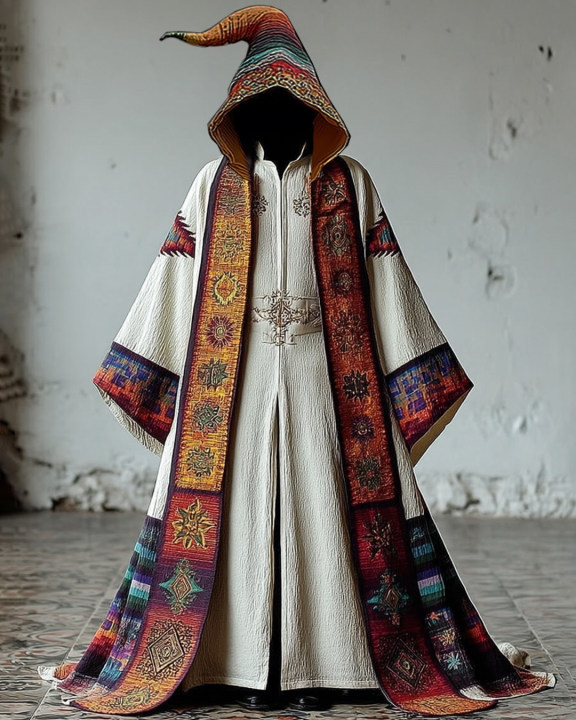 Pendleton themed print ethnic style cape 5e71