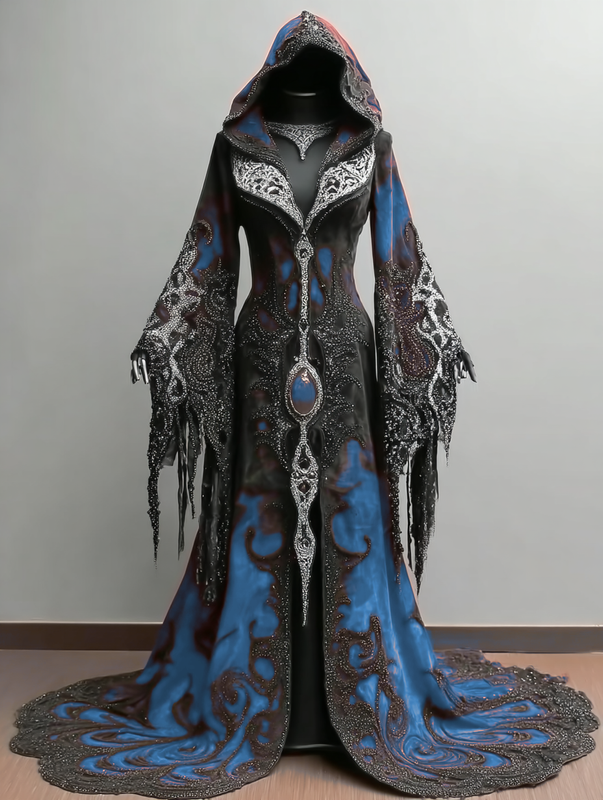 Autumn and winter fashionable Halloween theme dress cc07