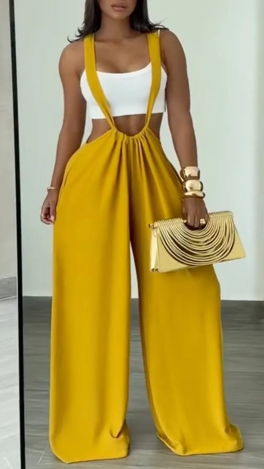 Women's Loose-Fit Streetwear Overalls
