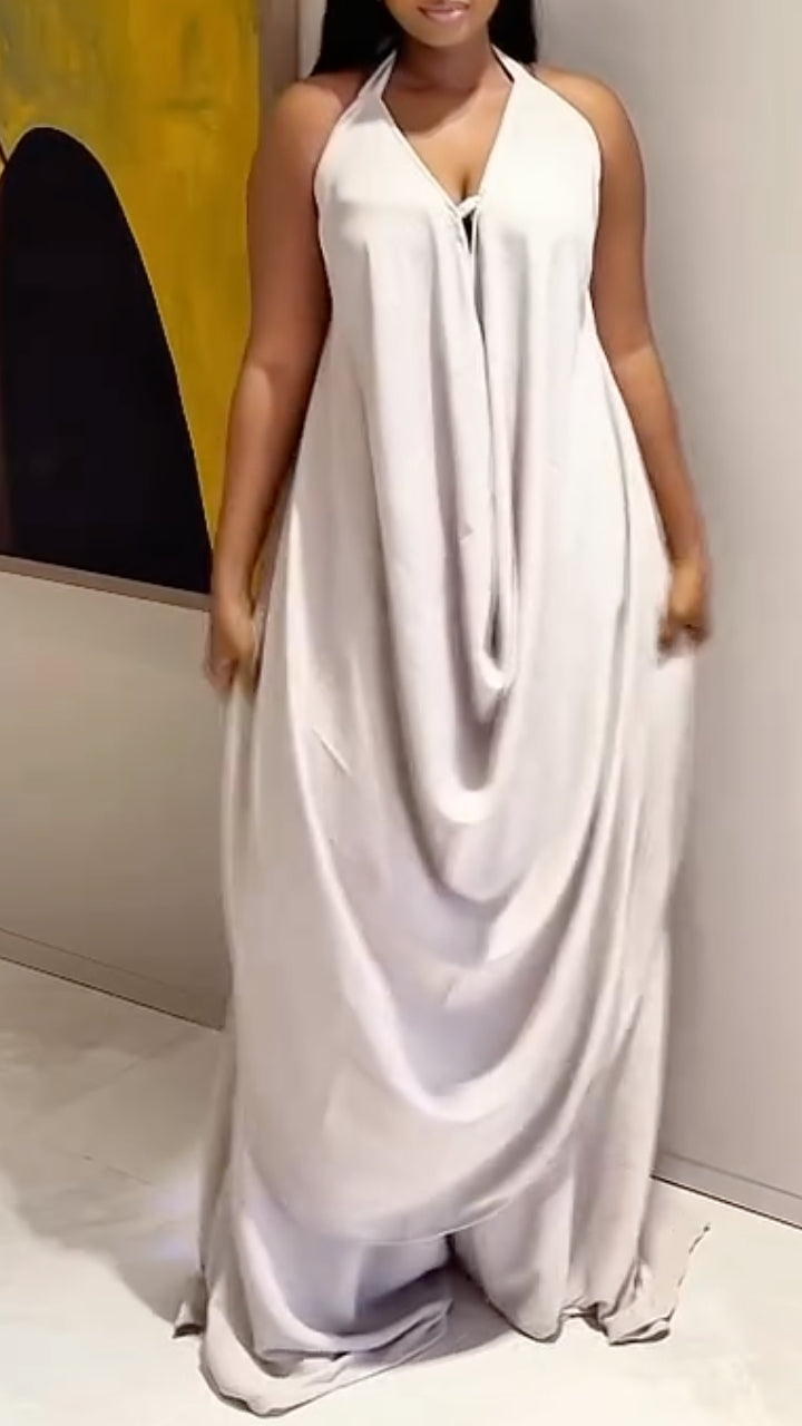 Halter Draped Co-Ord Set