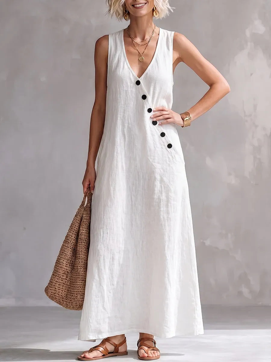 Minimalist And Cozy Button-up Dress