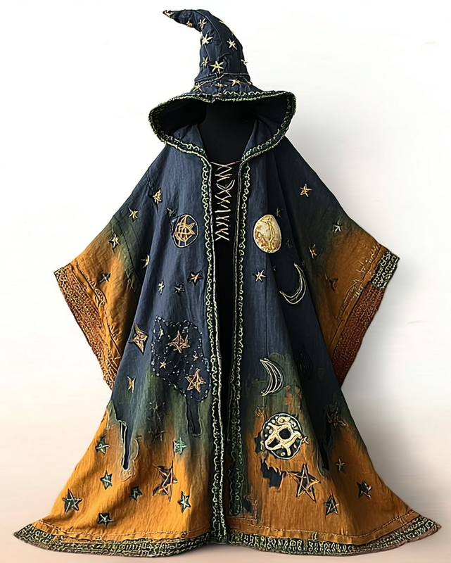 Autumn and winter fashionable hooded cloak coat 2de0
