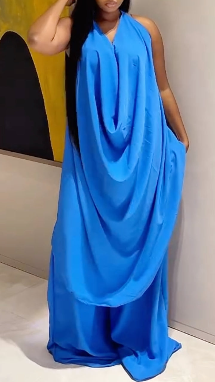 Halter Draped Co-Ord Set