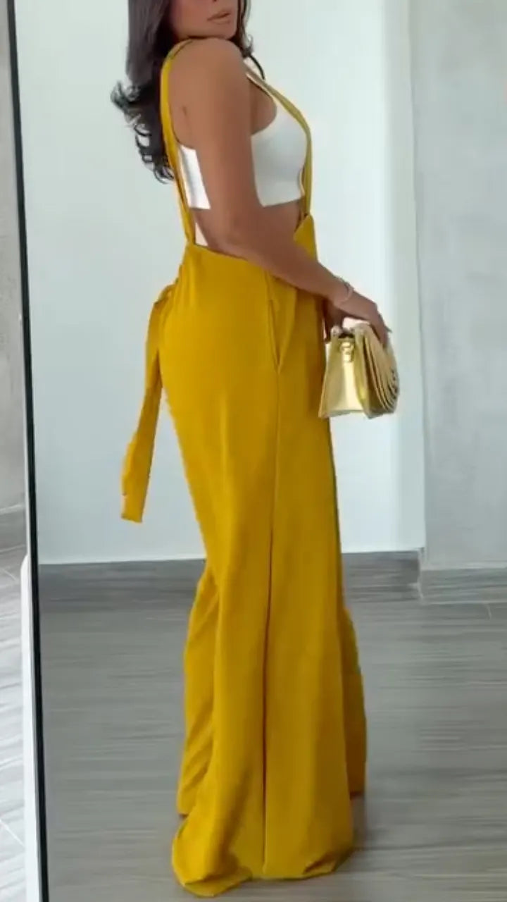 Women's Loose-Fit Streetwear Overalls